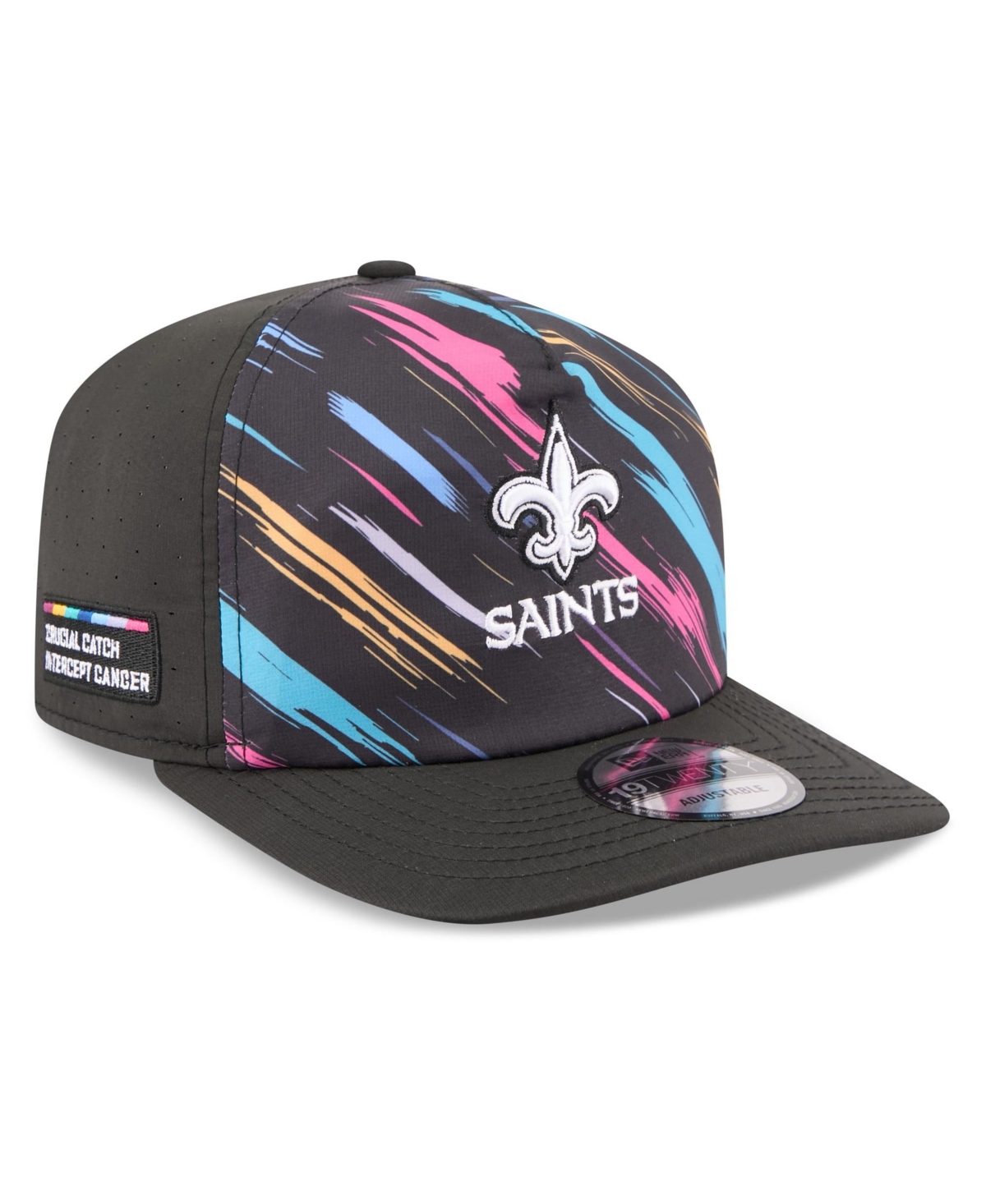 New Era Men's Black New Orleans Saints 2026 Nfl Crucial Catch 19TWENTY Adjustable Hat - Black
