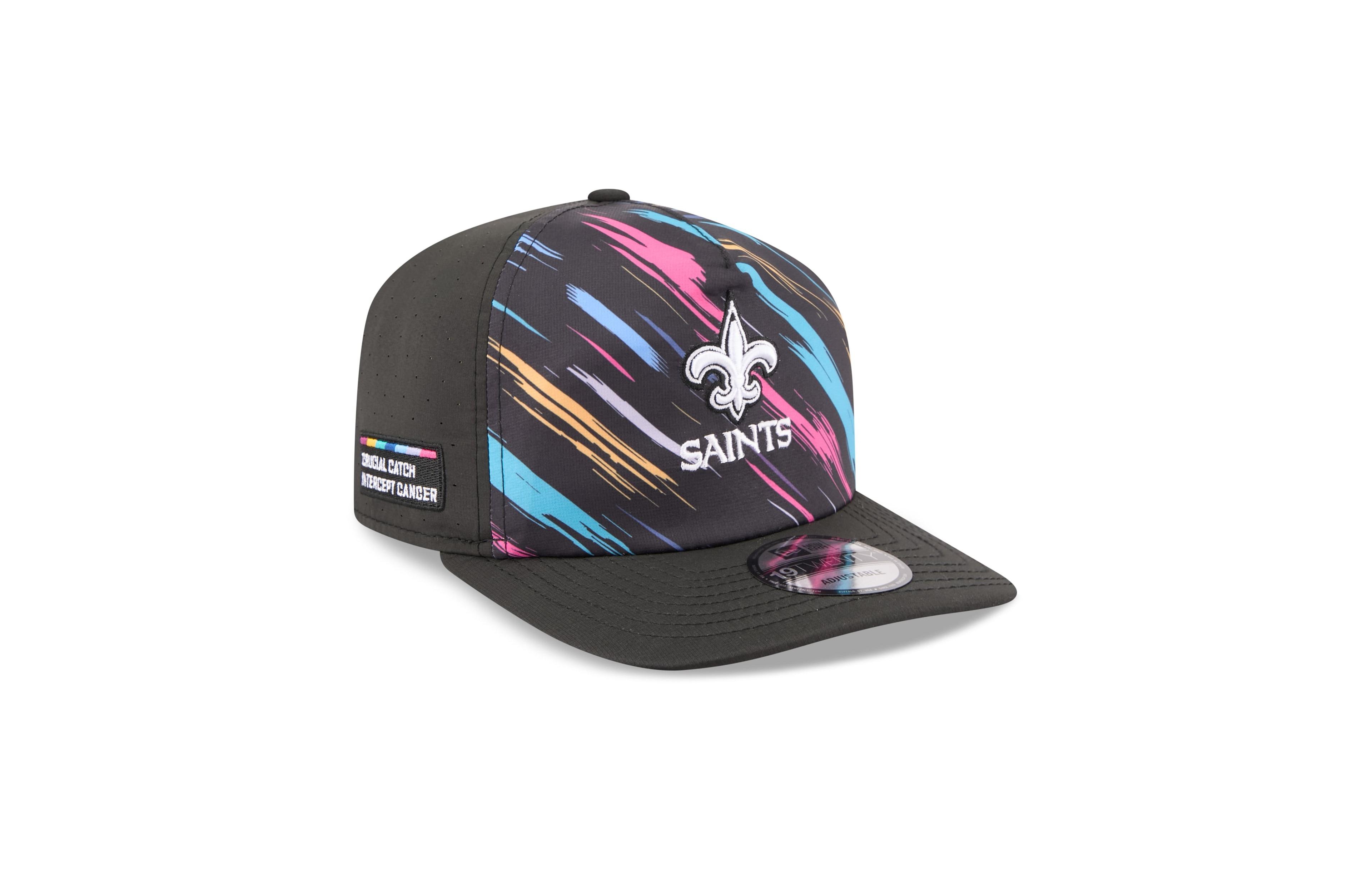 New Era Men's Black New Orleans Saints 2026 Nfl Crucial Catch 19TWENTY Adjustable Hat
