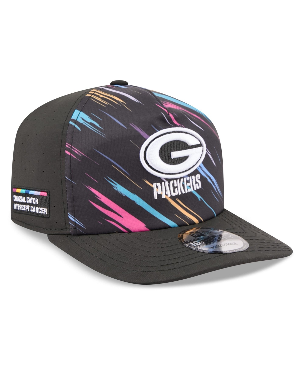 New Era Men's Black Green Bay Packers 2026 Nfl Crucial Catch 19TWENTY Adjustable Hat - Black