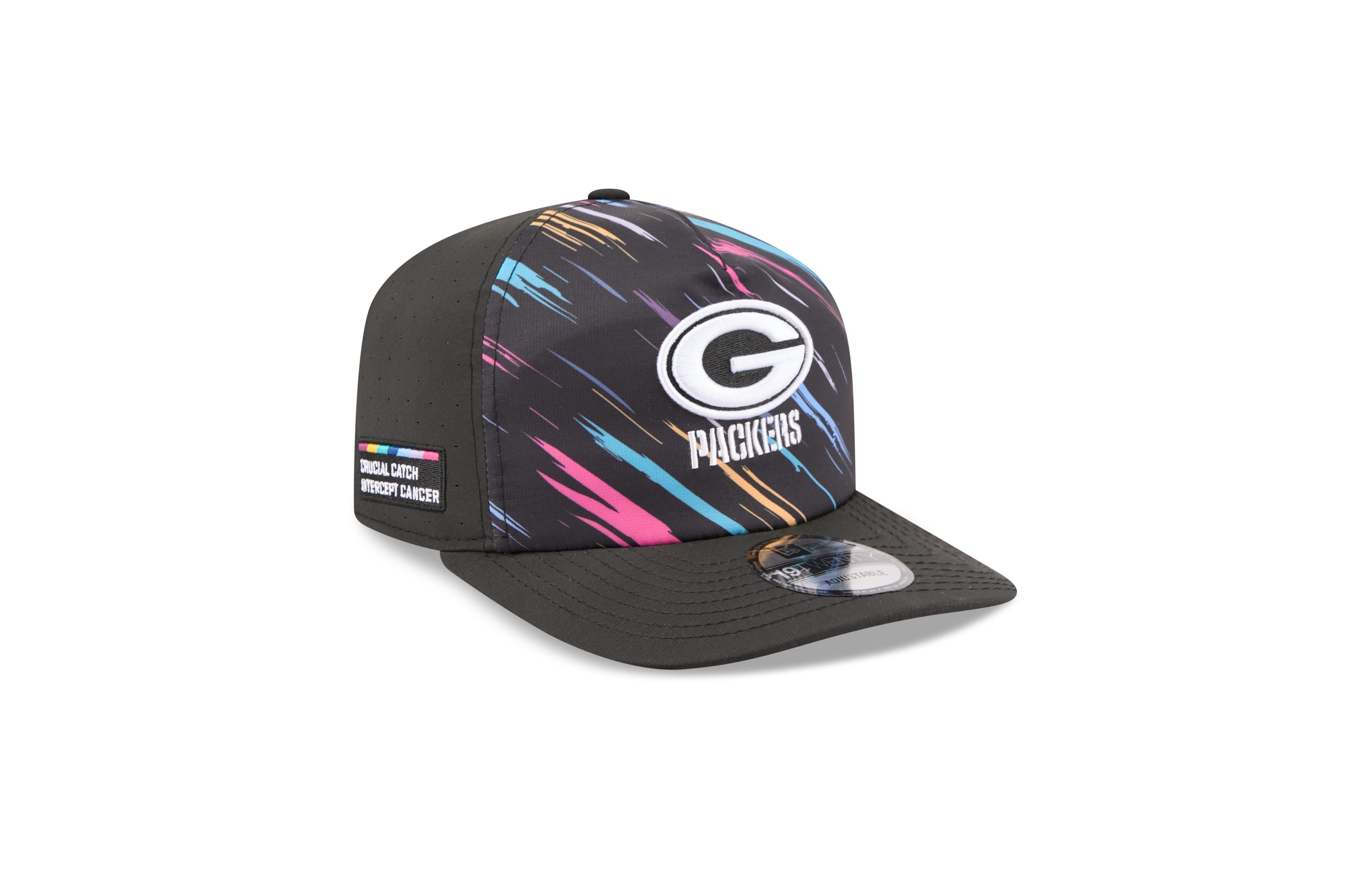 New Era Men's Black Green Bay Packers 2026 Nfl Crucial Catch 19TWENTY Adjustable Hat