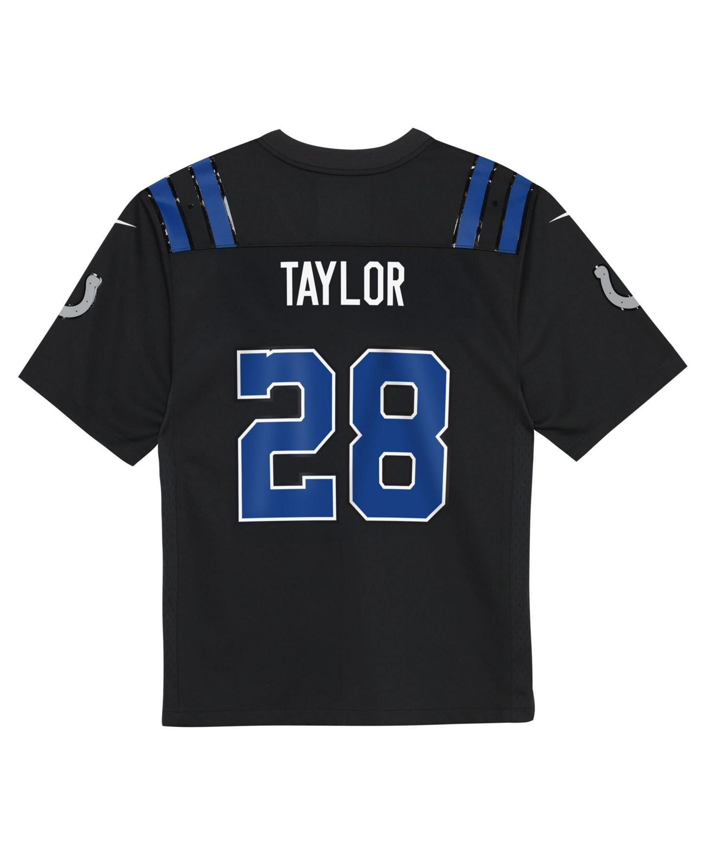 Топ Nike Jonathan Taylor Anthracite Indianapolis Colts 2026 Rivalries Collection Game Jersey для мальчиков — фото 3
