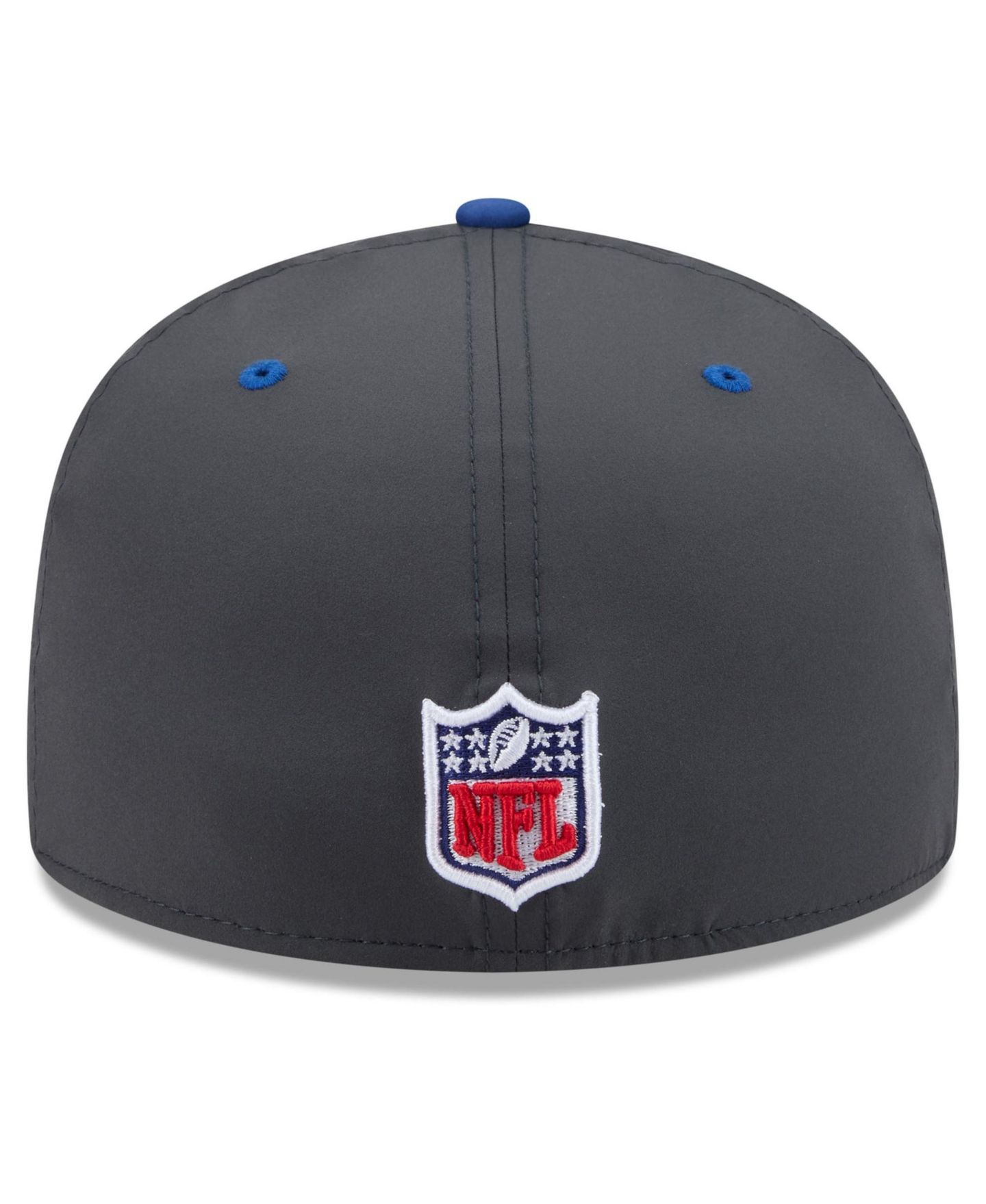 Мужская кепка New Era Anthracite Indianapolis Colts 2026 Rivalries Collection 59FIFTY Fitted Hat — фото 4