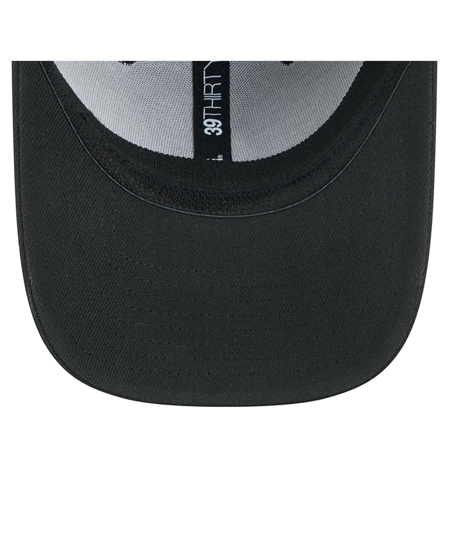 Мужская кепка New Era Black San Antonio Spurs 39THIRTY Flex Hat — фото 5