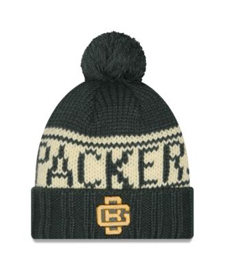 Women's Green Bay Packers 2026 Rivalries Collection Cuffed Knit with Pom Hat