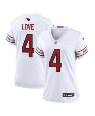 Women's Jeremiyah Love White Arizona Cardinals Game Jersey