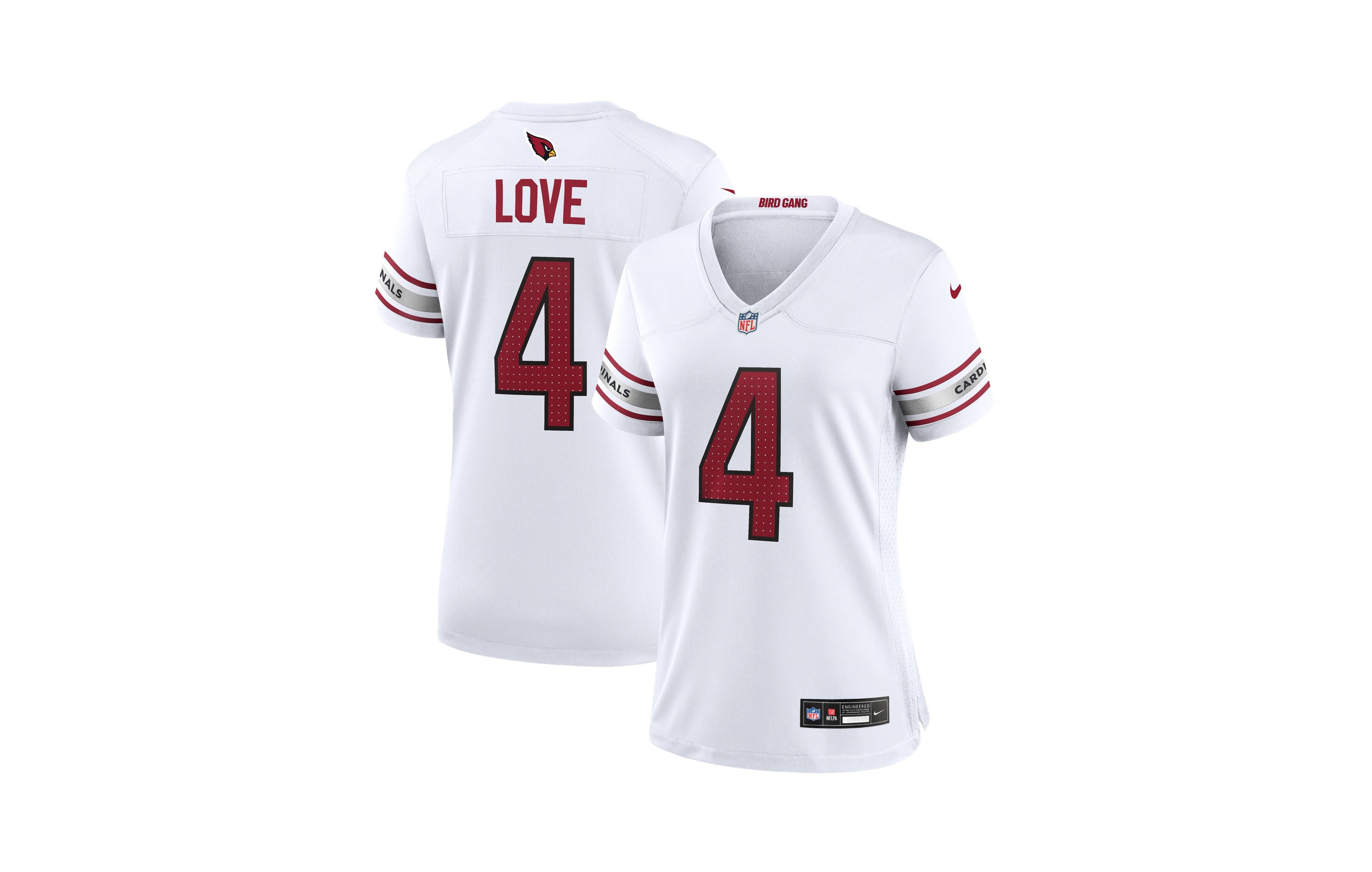 Nike Women's Jeremiyah Love White Arizona Cardinals Game Jersey