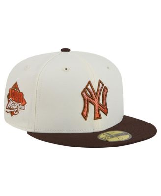 Men's Natural/Brown New York Yankees Pumpkin Spice 59FIFTY Fitted Hat