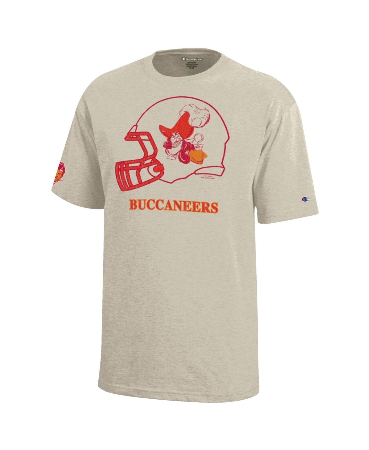 Детская футболка Champion Disney x Oatmeal Tampa Bay Buccaneers Captain Hook — фото 2