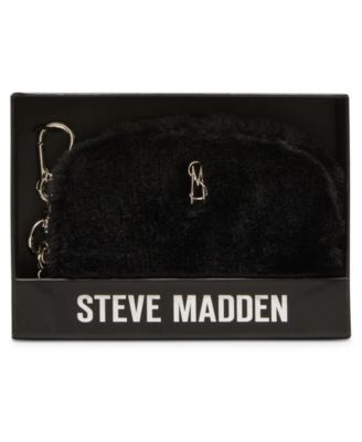 Jadez Faux Fur Zipper Coin Purse