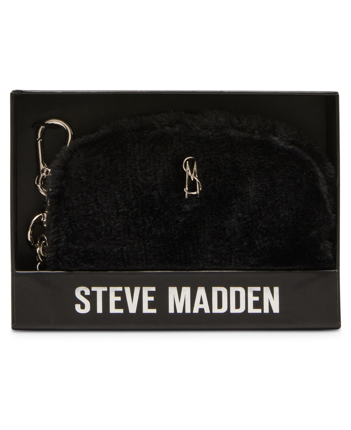 Steve Madden Jadez Faux Fur Zipper Coin Purse