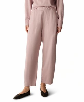 Women's Elastic-Waist Pull-On Ankle Pants