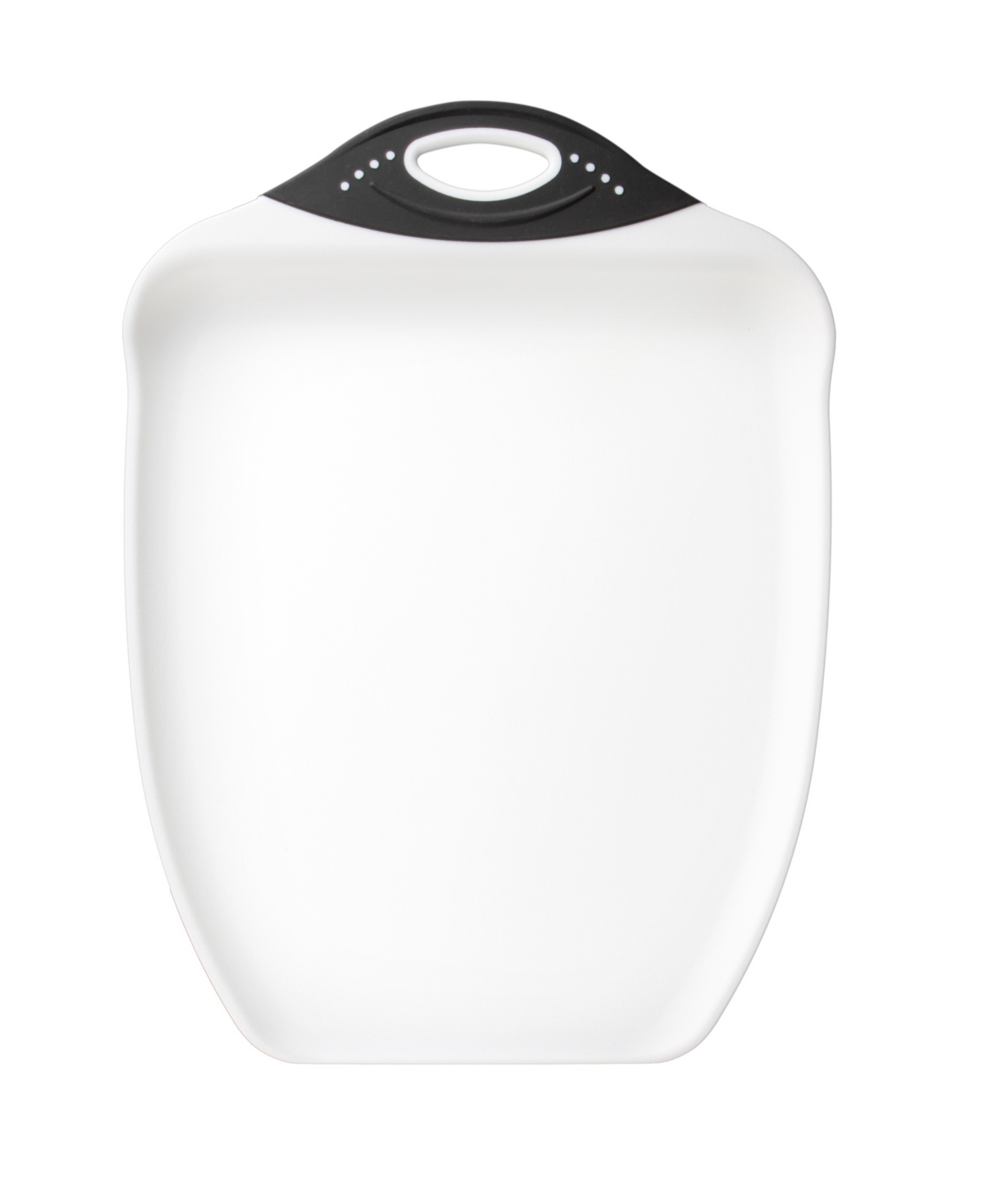 Dexas Chop N Scoop Knife-Friendly Cutting Board, 11" x 14" - White