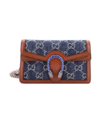 Super Mini Dionysus Bag GG Denim