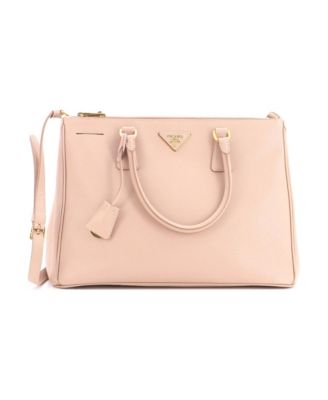 Medium Double Zip Lux Tote Saffiano Leather
