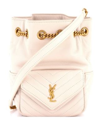 Mini Joe Bucket Bag Matelasse Chevron Leather