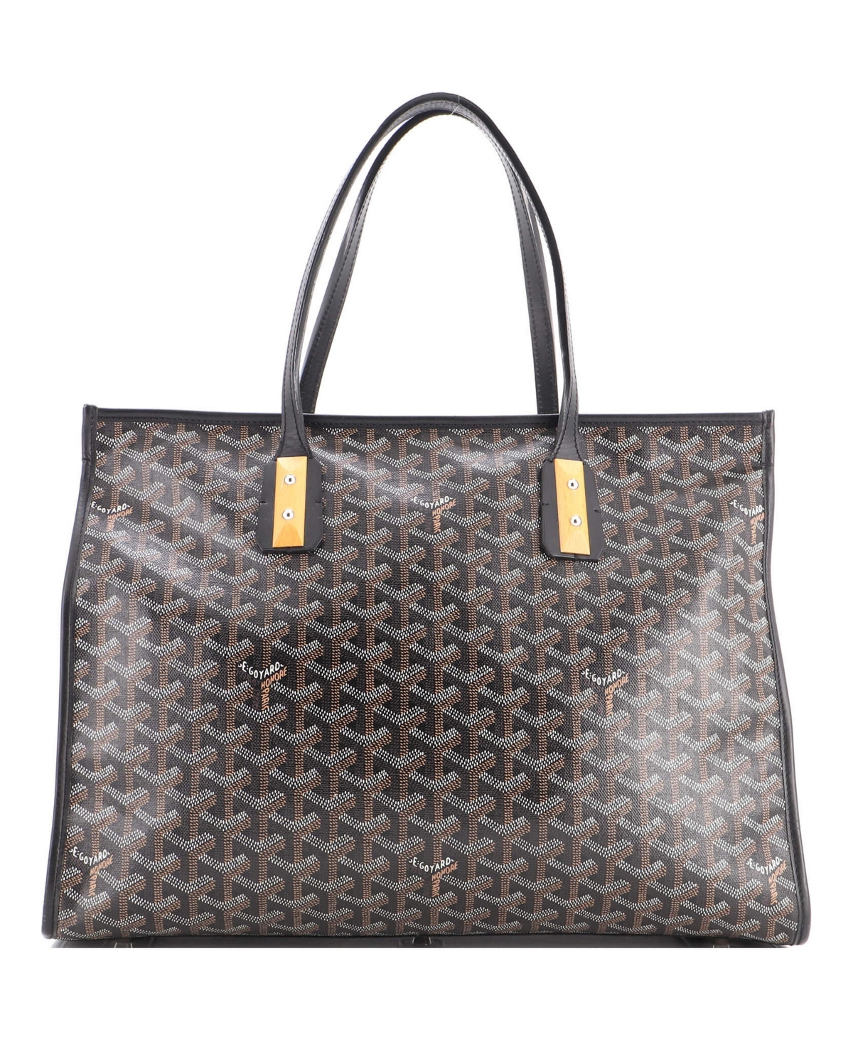 Pre-Owned Goyard Marquises Bag Coated Canvas
