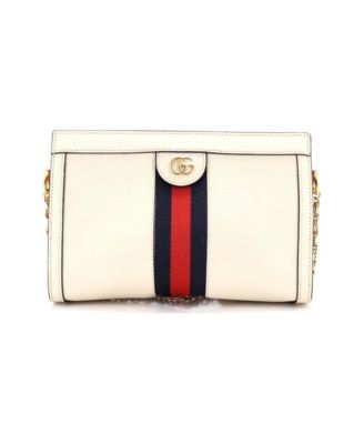 Small Ophidia Chain Shoulder Bag Leather
