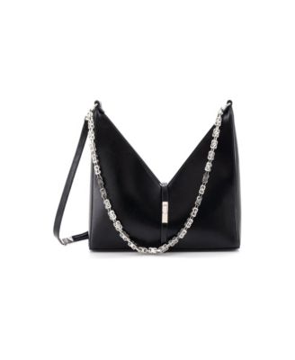Small Cut Out Shoulder Bag Leather