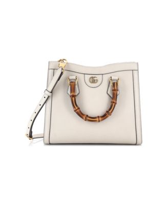 Small Diana NM Bamboo Handle Tote Leather