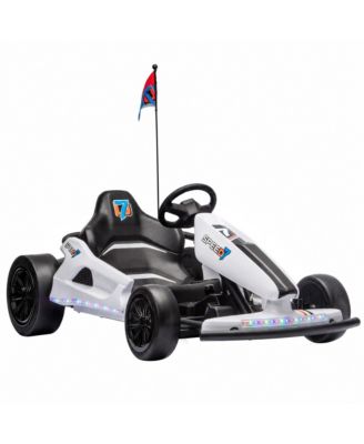 24V Electric Drift Go Kart for Kids with Dual Motors 24V Battery
