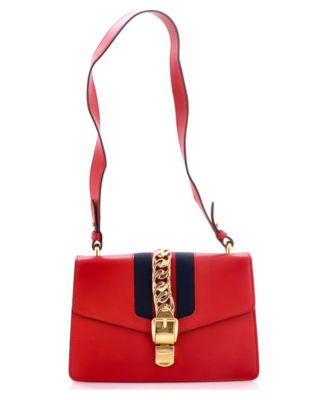Small Sylvie Shoulder Bag Leather