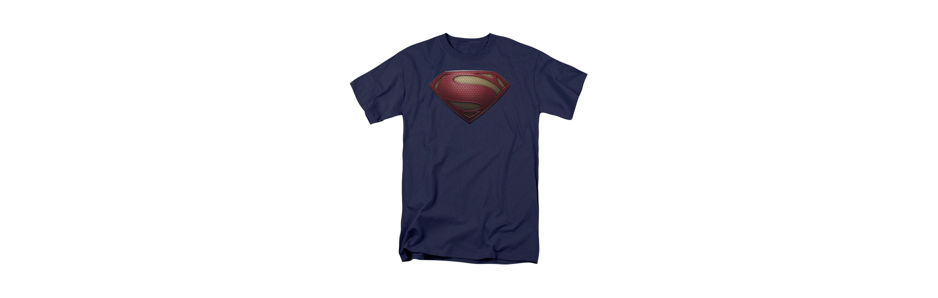 Superman Men's Of Steel Mos Shield T-Shirt
