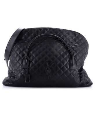 ES Giant Travel Bag Quilted Leather