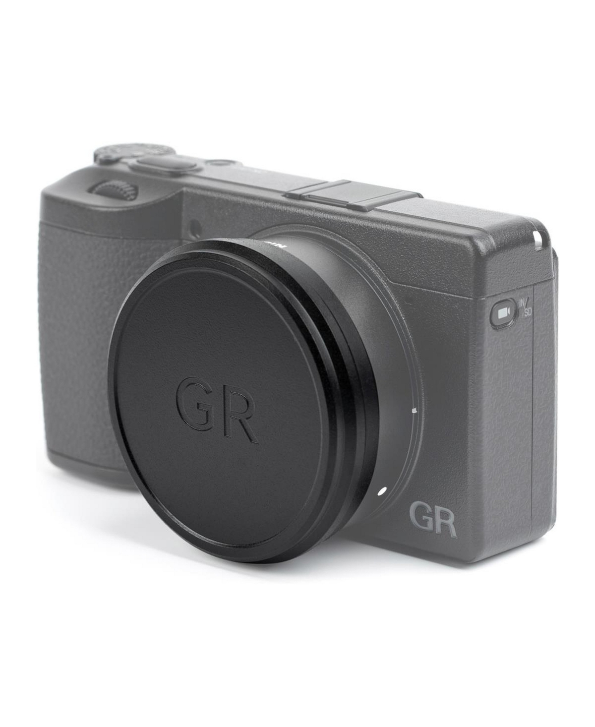 NiSi Front Lens Cap for Ricoh Gr Iv, Filter-Friendly, Compatible with NiSi 49mm Filter Adapter - Black