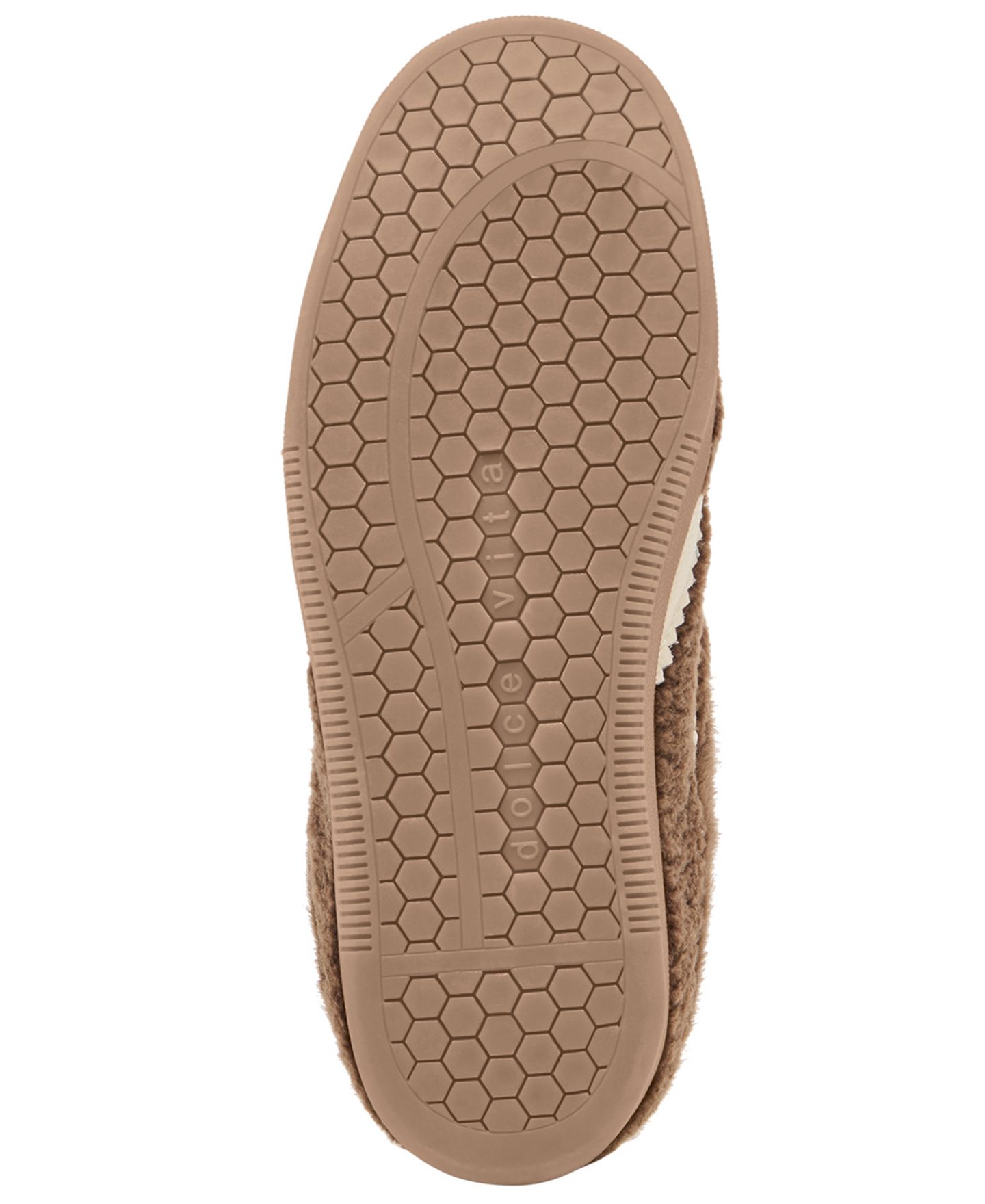 Женские кроссовки Dolce Vita Merit Slip-On Plush Mule, цвет: Dark Brown Plush — фото 5