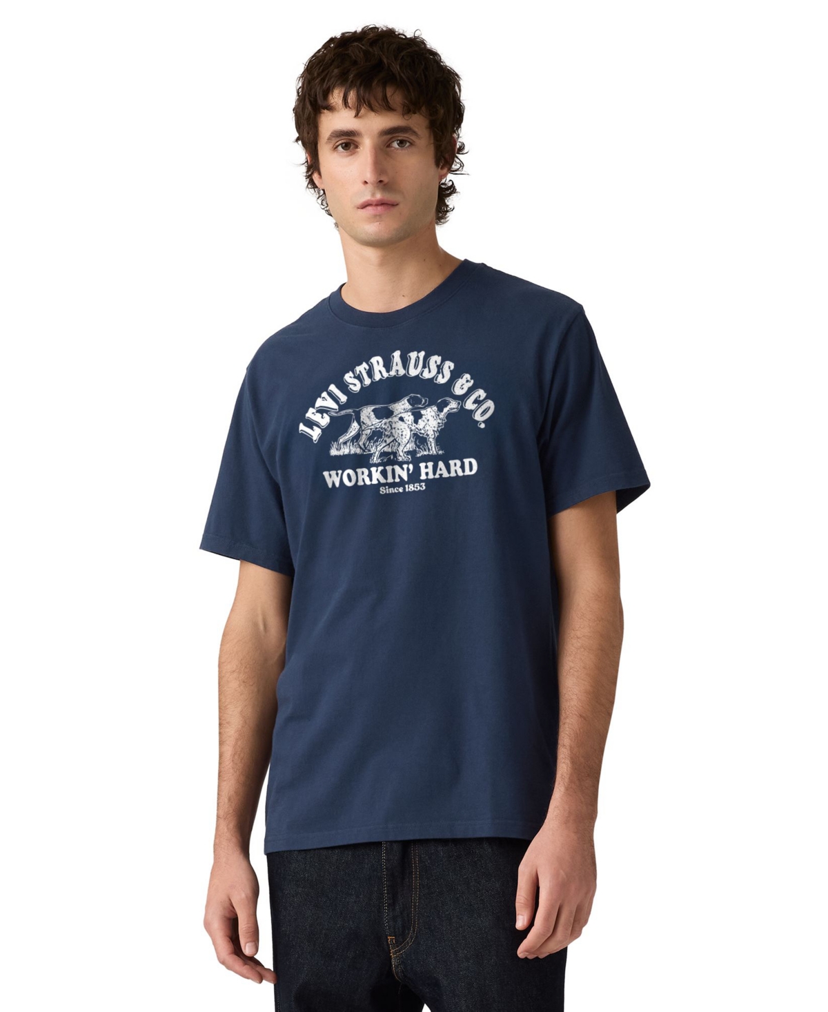 Levi's Men's Graphic Regular-Fit T-Shirt - Naval Academy