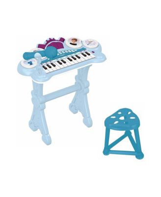 Electronic keyboard, seat, microphone, MP3 player, sound effects, demo tunes, K707FZ