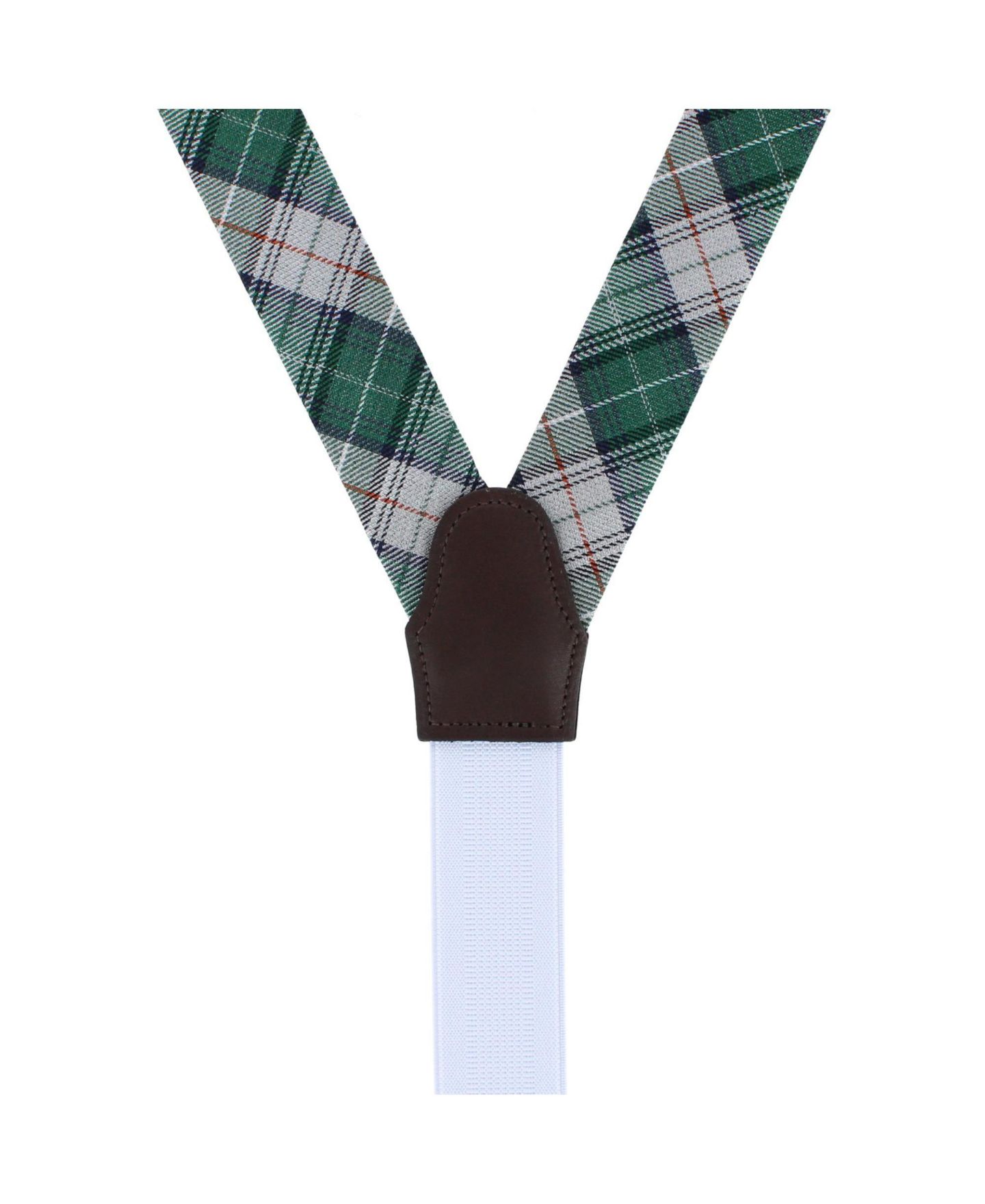 Мужские подтяжки TRAFALGAR Plaid Wool-Blend Y-Back Gerald Suspenders, цвет: Multiple — фото 3