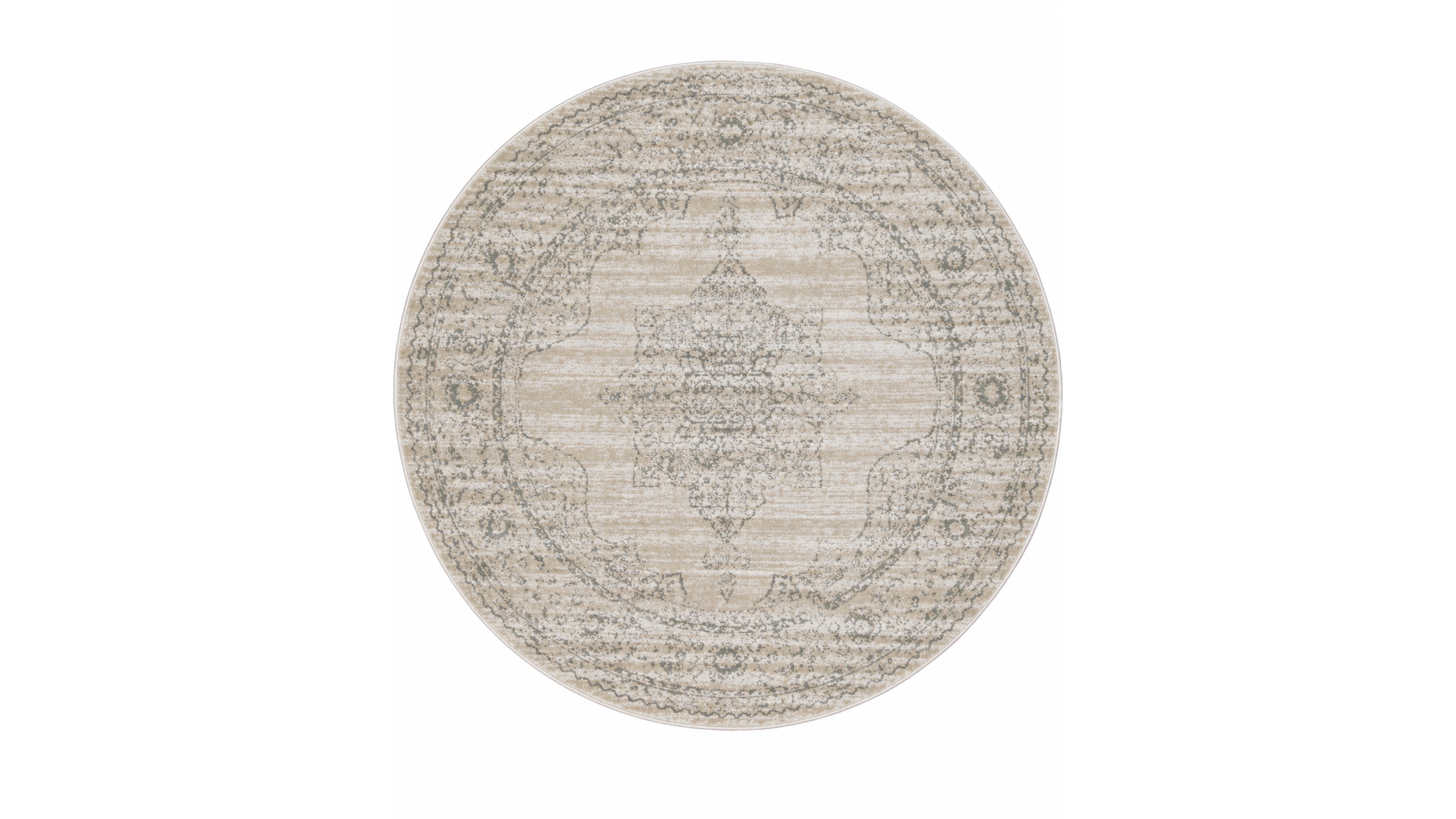 Closeout! Km Home Cantu 3563 5'3" x Round Area Rug