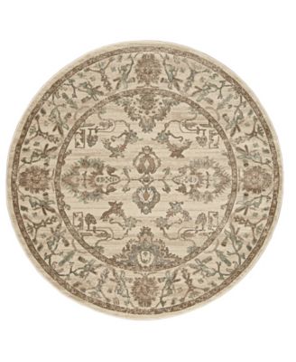 Cantu 3562 5'3" x 5'3" Round Area Rug