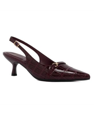 Women's Nelarie Pointed Toe Slingback Pumps