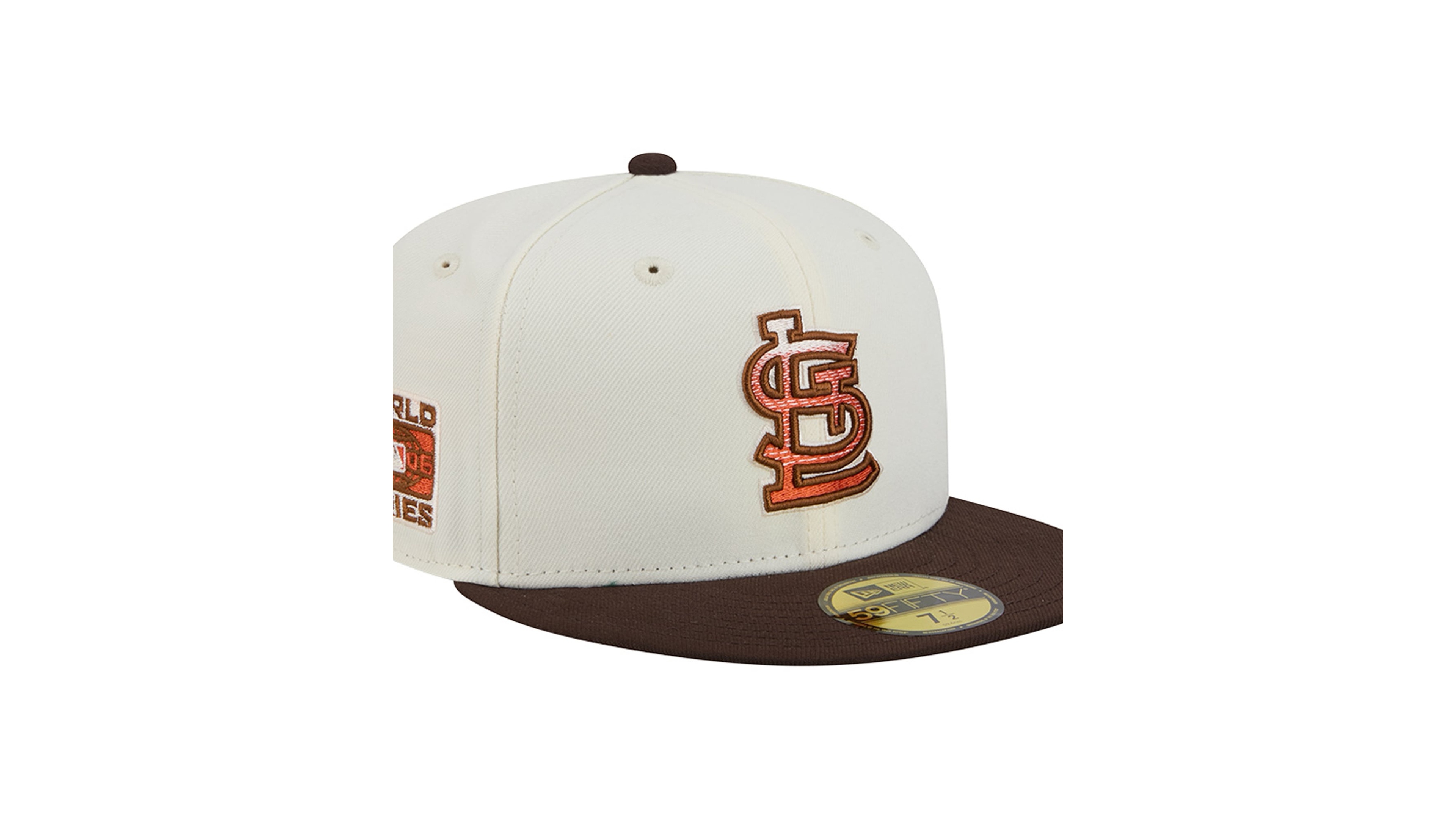 New Era Men's Natural/Brown St. Louis Cardinals Pumpkin Spice 59FIFTY Fitted Hat
