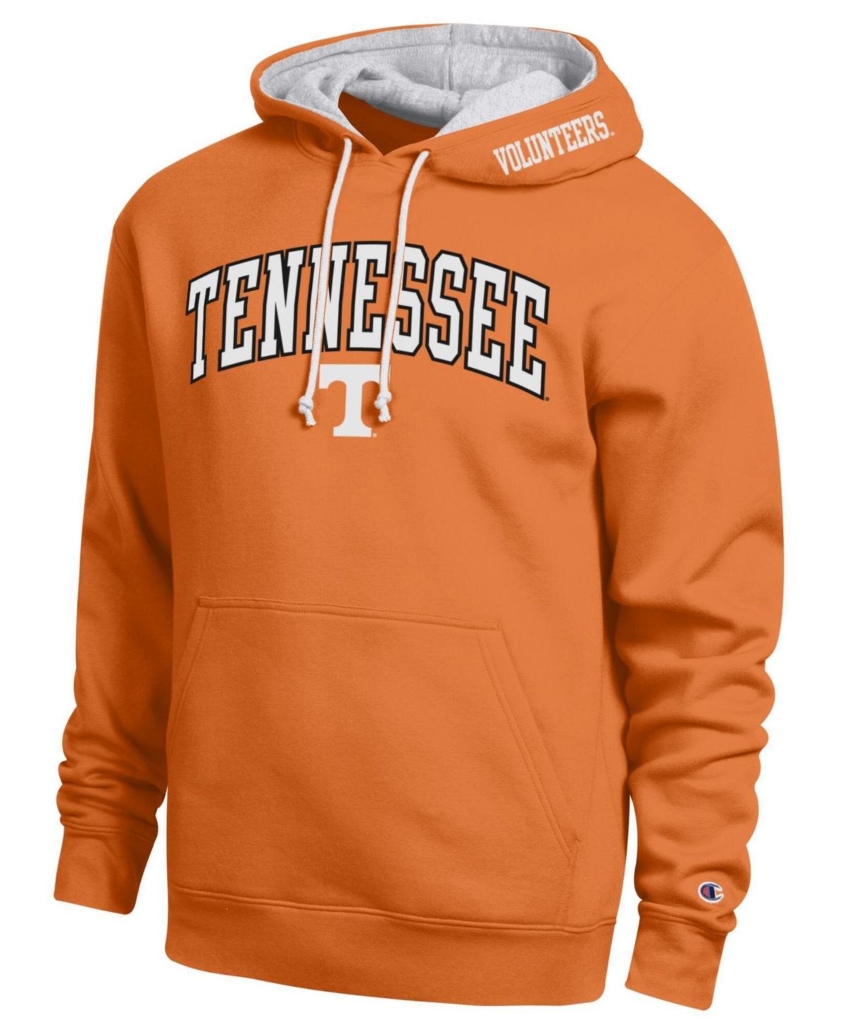 Champion Men's Tennessee Orange Volunteers Arch Tackle Twill Hoodie