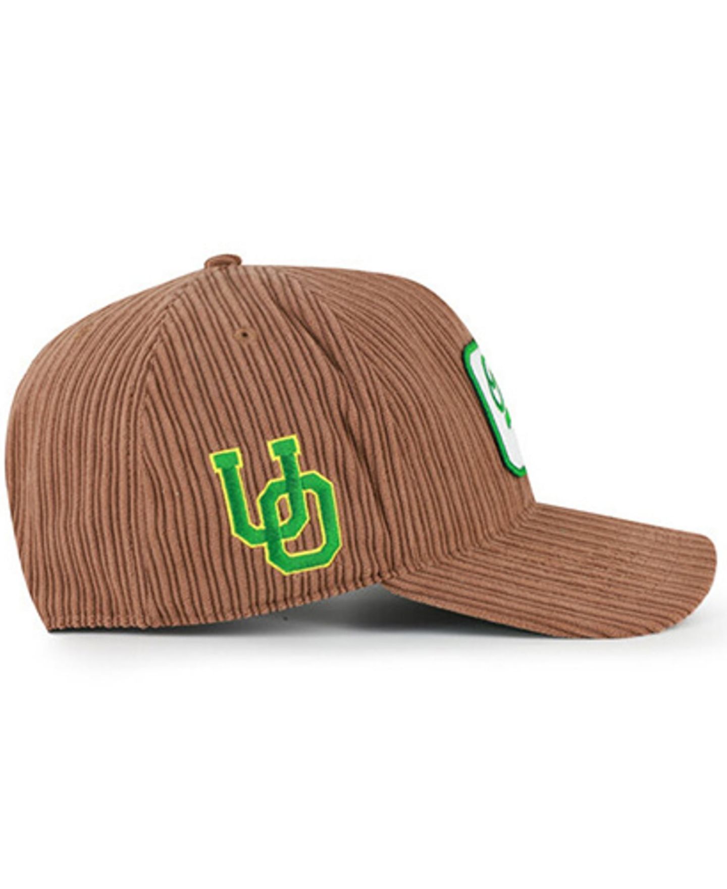 Кепка '47 Brand Brown Oregon Ducks Corduroy Patch Hitch Adjustable Hat — фото 3
