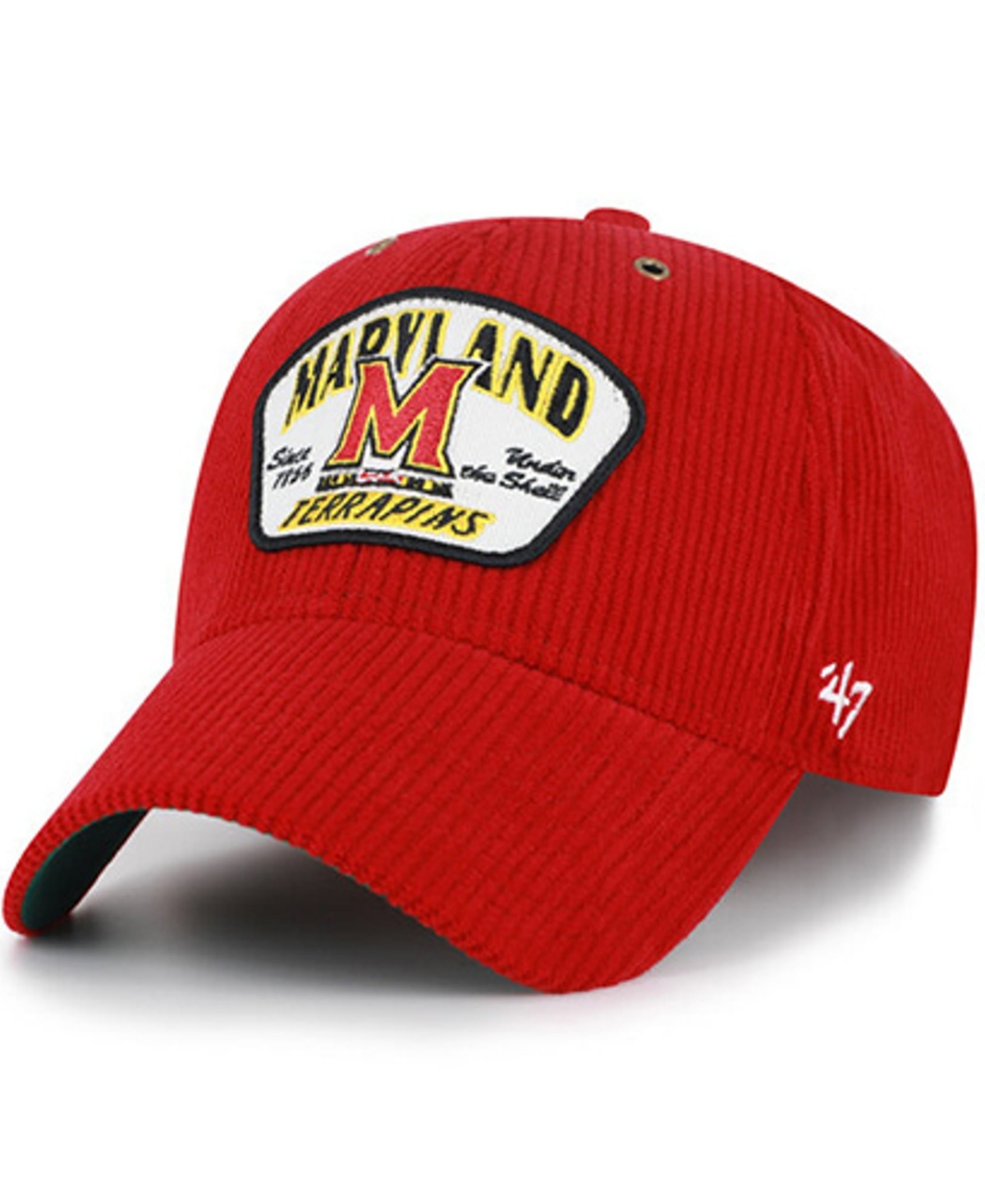 '47 Brand Men's and Women's Red Maryland Terrapins Accordia Corduroy Mvp Adjustable Hat - Red
