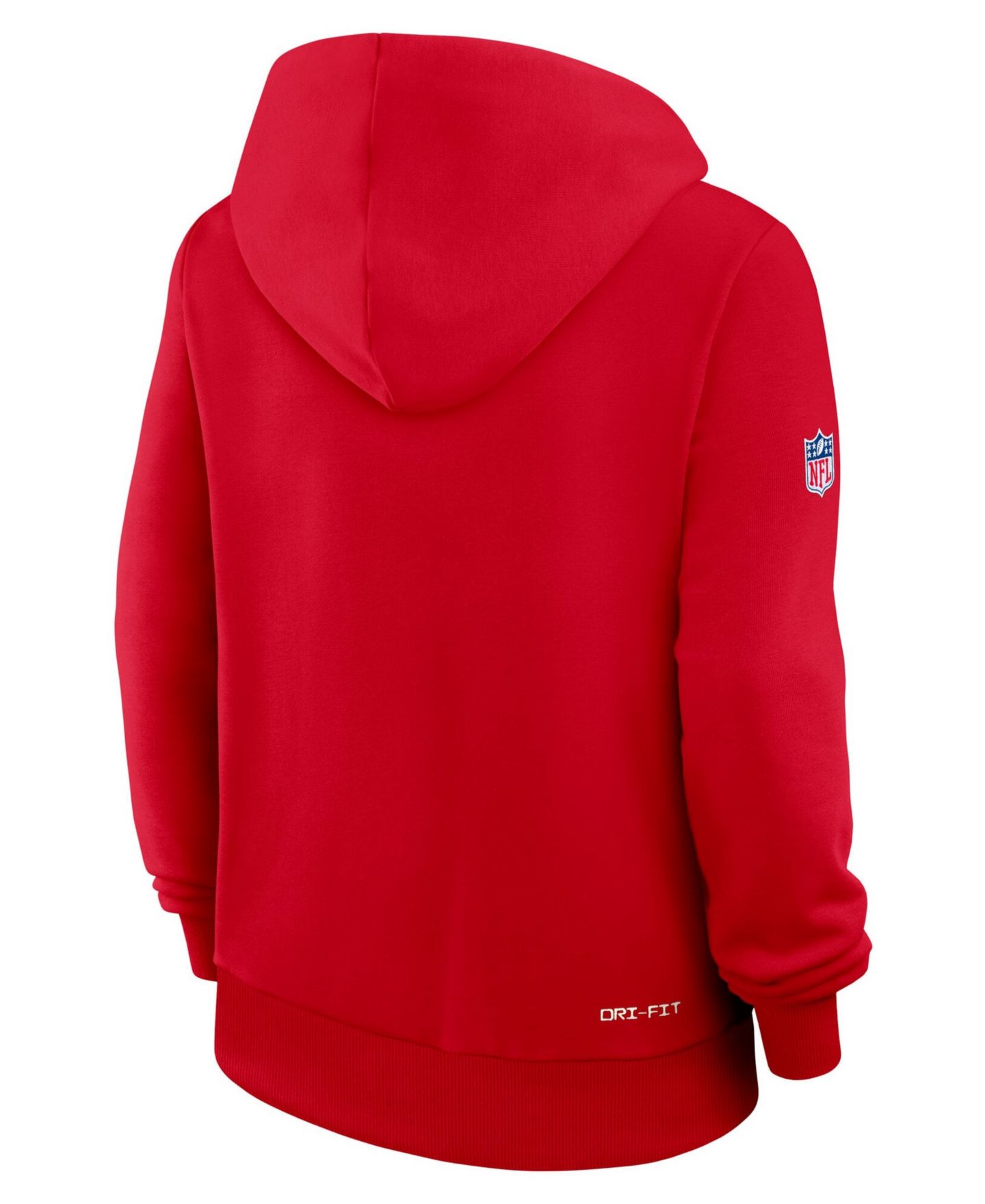 Женское худи Nike Red Kansas City Chiefs Sideline Standard Issue Dri-FIT — фото 3
