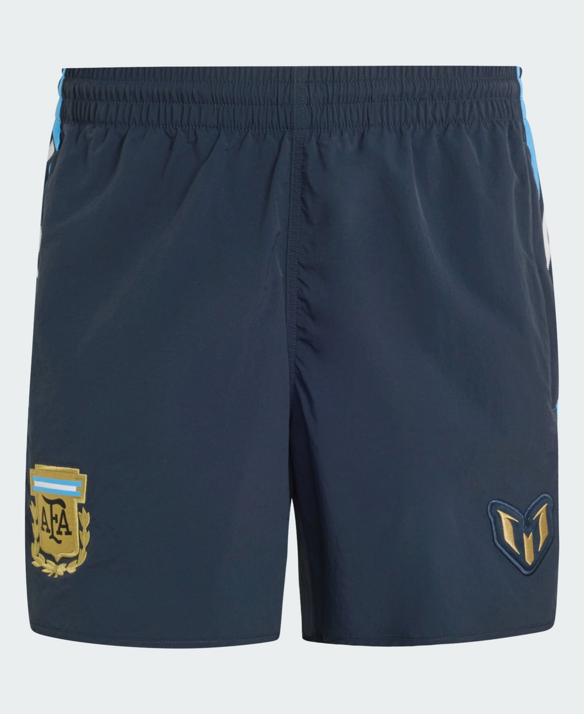 adidas Men's Navy Argentina National Team Afa x Messi Shorts - Navy