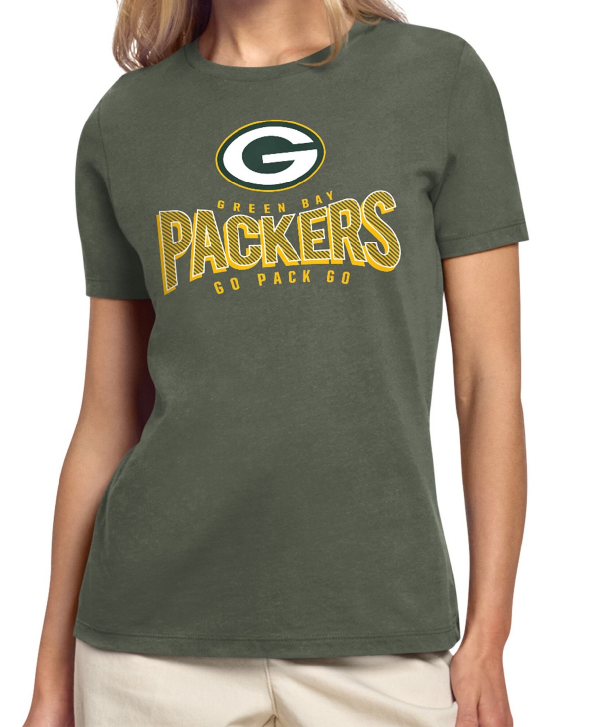 Starter Women's Green Bay Packers Under the Arch T-Shirt