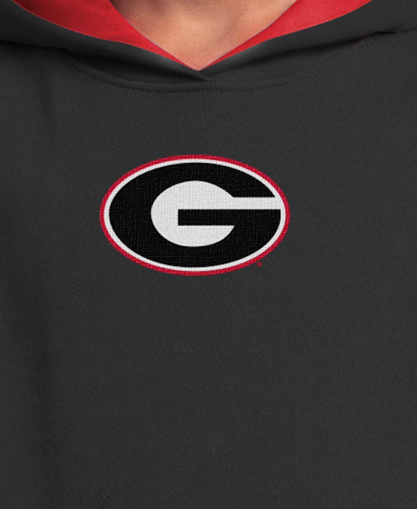 Детское худи Champion Black Georgia Bulldogs Fleece — фото 3