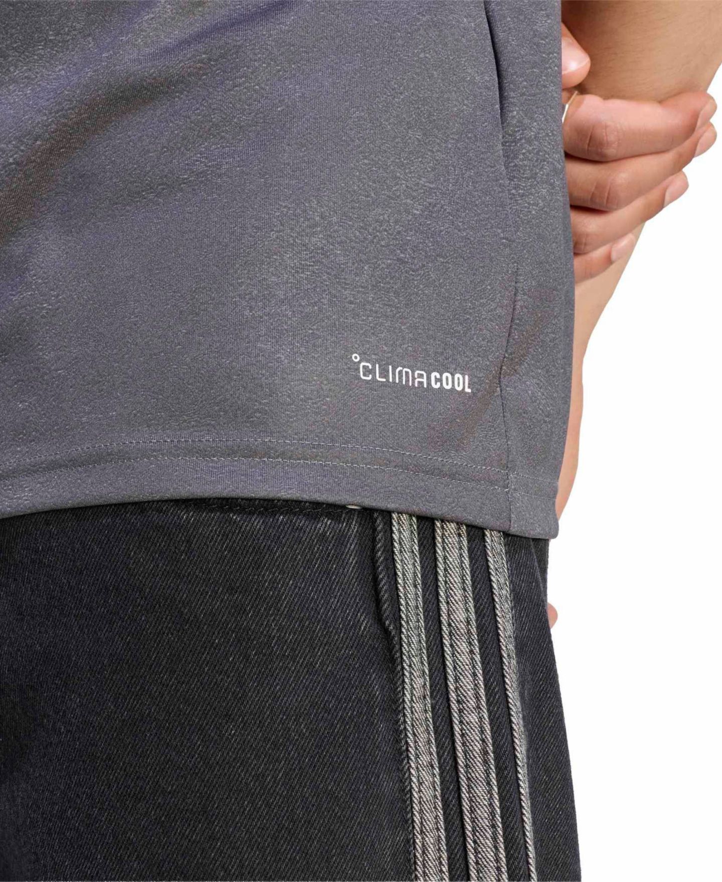 Мужской топ adidas Gray AS Roma 2026/27 Third Replica Jersey — фото 4