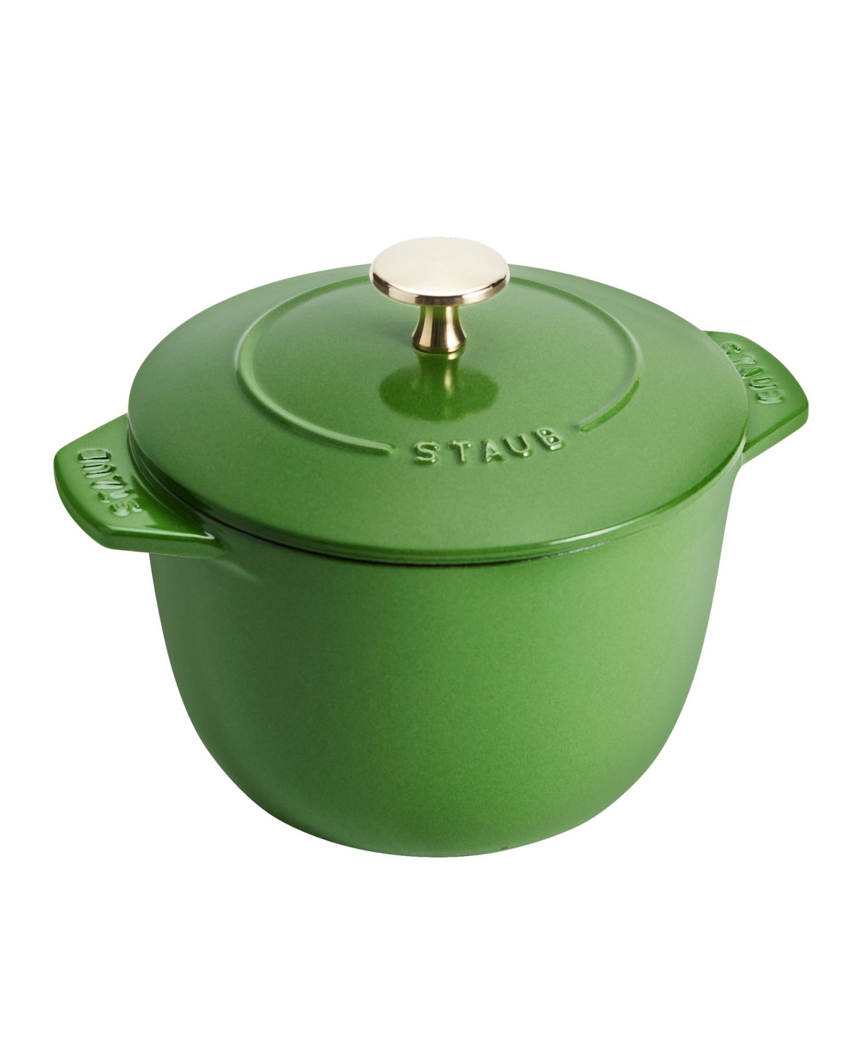 Staub Cast Iron 1.5-Quart Petite French Oven - Green
