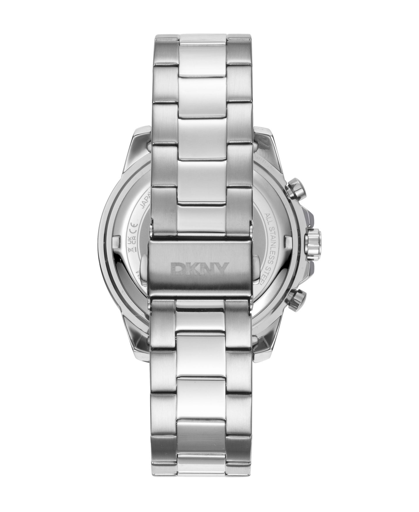 Мужские часы DKNY Quartz Active Silver Stainless Steel Bracelet Watch, 42mm, цвет: Серебряный — фото 3