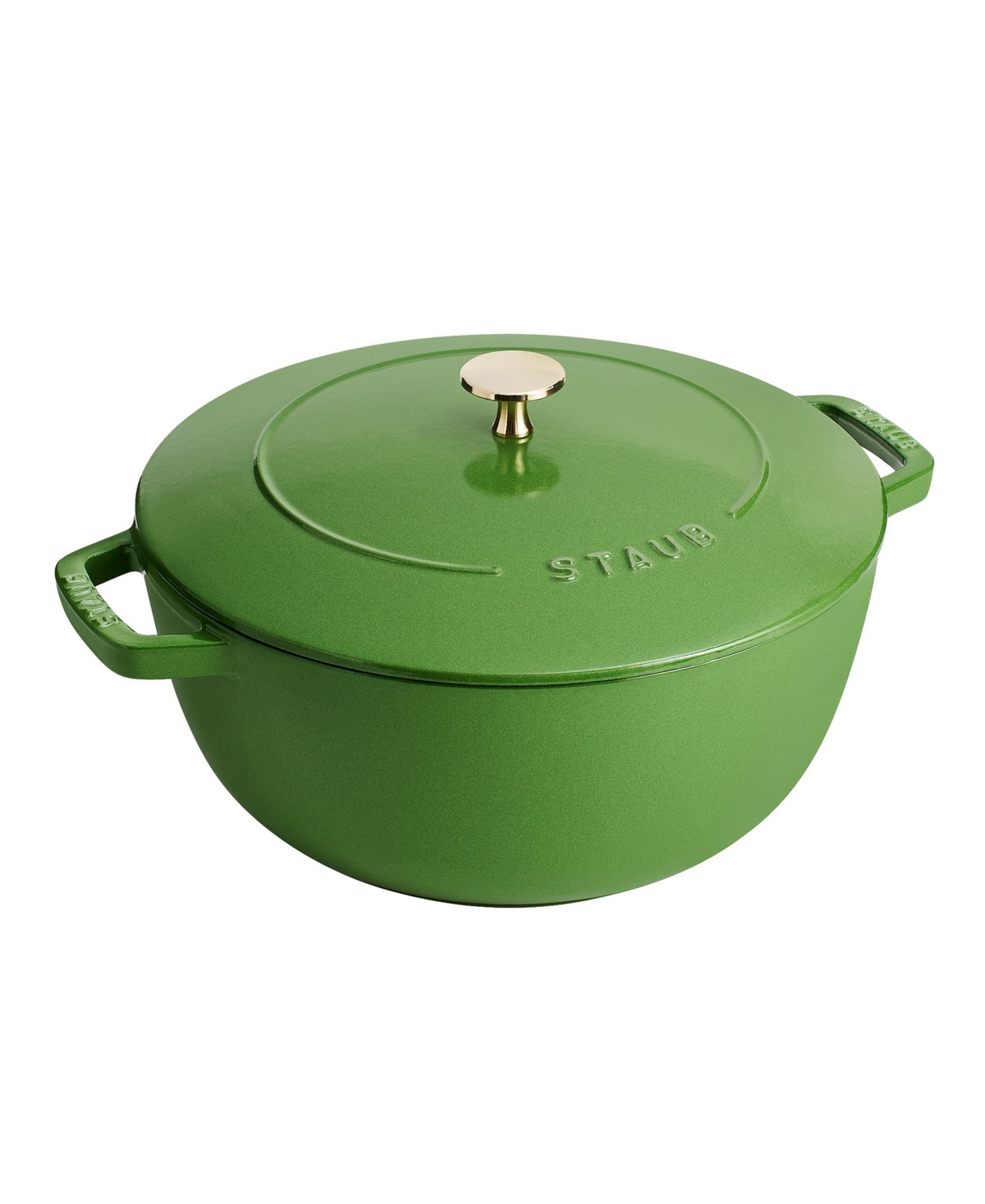 Staub Cast Iron 5-Quart Essential French Oven - Green