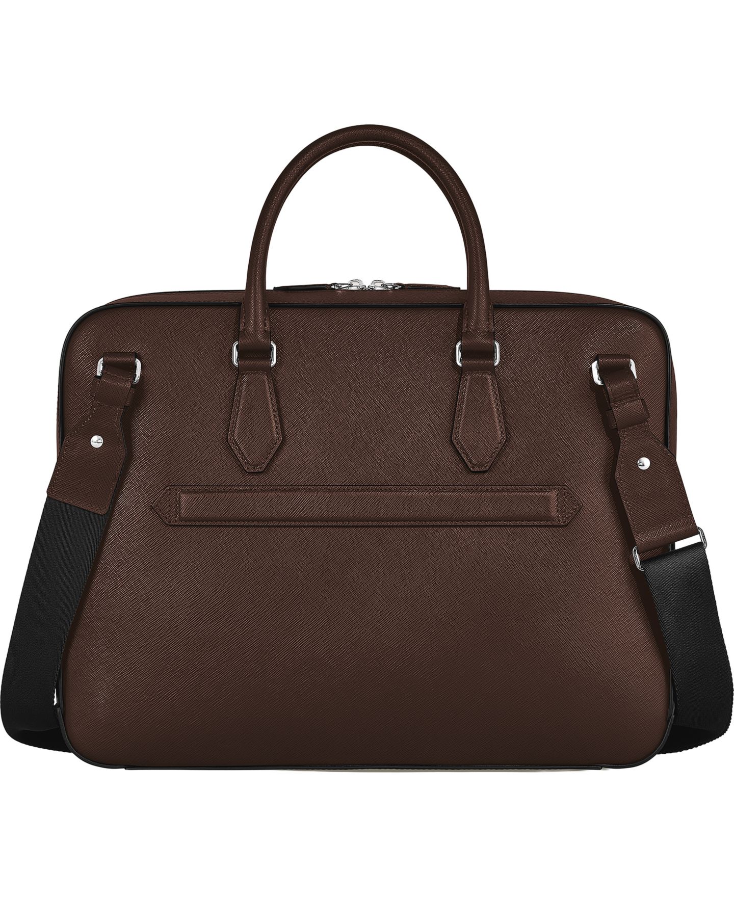 Мужские портфели Montblanc Sartorial Leather Padded, цвет: Коричневый — фото 2