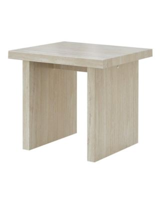 Cavira 3-Piece Faux Marble Coffee Table Set, Table and Two End Tables