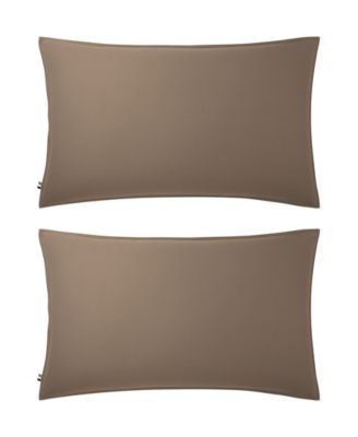 BEBOSS 2-Piece Solid Sham Pair, King